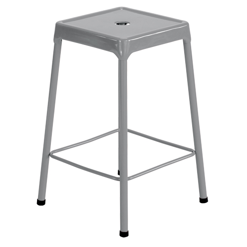 Counter Stool, Stationary, Fixed Height, 250 lbs. Capacity Cintas