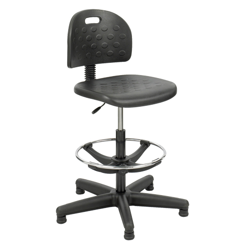Tabouret Soft Tough, Stationnaire, Ajustable Hauteur, Capacit&eacute; 250 lb Cintas