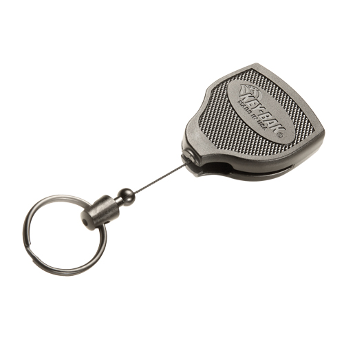 Porte-cl&eacute;s autor&eacute;tractable robuste Super48, Polycarbonate, C&acirc;ble 48", Fixation Agrafe de ceinture Cintas