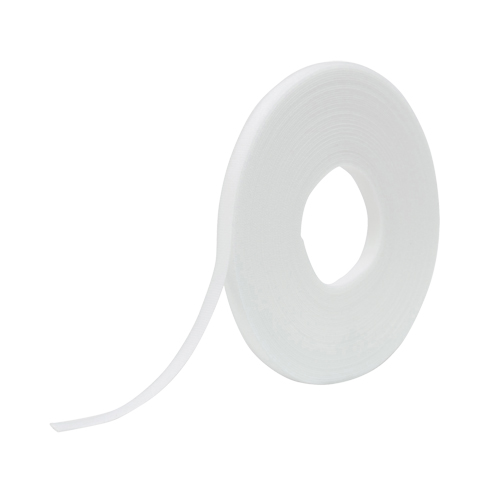 One-Wrap&reg; Fastener Tape, Hook & Loop, 25 yds x 1/2", Self-Grip, White Cintas