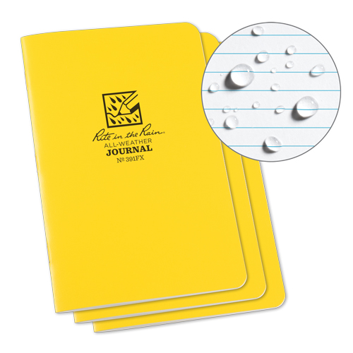 Notebook, Soft Cover, Yellow, 48 Pages, 4-5/8" W x 7" L Cintas