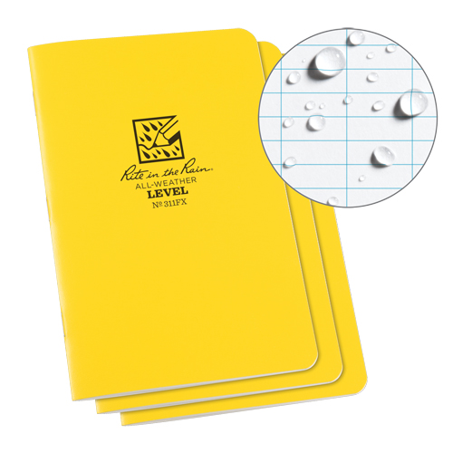 Notebook, Soft Cover, Yellow, 48 Pages, 4-5/8" W x 7" L Cintas