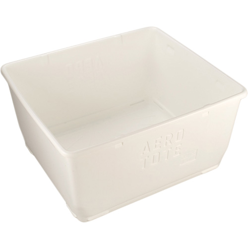 Contenant de rangement pour la nourriture, Plastique, Capacit&eacute; de 108 gal., Blanc Cintas