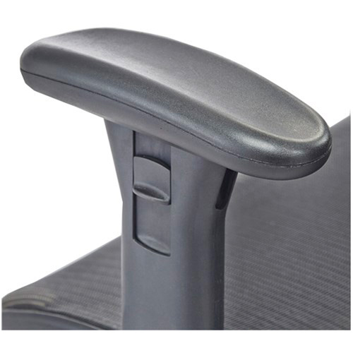 Chaise &eacute;conomique pour personnes de taille forte ou grandes, Mailles, Noir, Capacit&eacute; 450 lb Cintas
