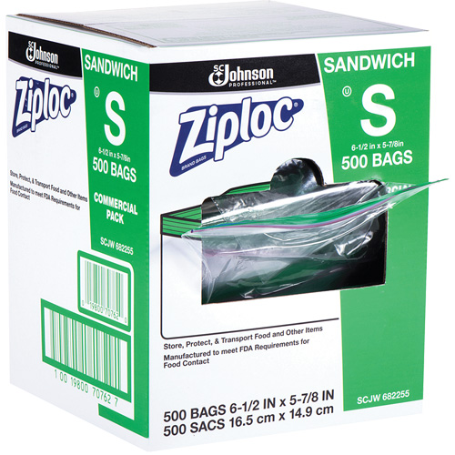 Sacs &agrave; sandwichs Ziploc Cintas