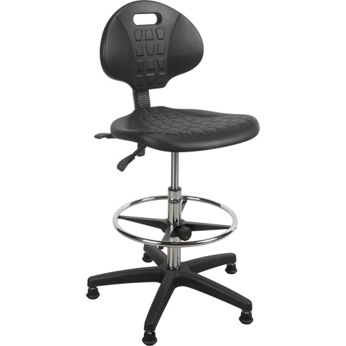 Tabouret robuste et ergonomique, Stationnaire, Ajustable Hauteur, Capacit&eacute; 250 lb Cintas