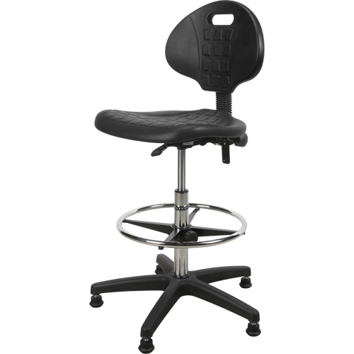Tabouret robuste et ergonomique, Stationnaire, Ajustable Hauteur, Capacit&eacute; 250 lb Cintas