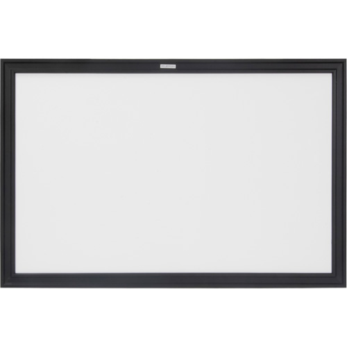 Tableau blanc &agrave; cadre MDF noir, Effacement &agrave; sec/Magn&eacute;tique, 36" la x 24" h Cintas