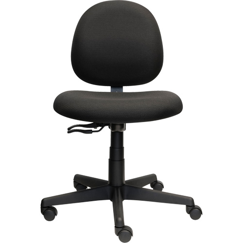 Aspen Low Back Posture Task Chair, Fabric, Black, 275 lbs. Capacity Cintas