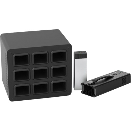 Base de poste de recharge KwikBoost EdgePower pour 9 batteries Cintas