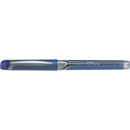 Stylo Hi-Tecpoint Grip, Bleu, 0,7 mm Cintas
