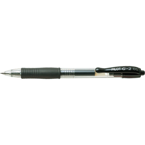 G2 Gel Pen, Black, 0.5 mm, Retractable Cintas