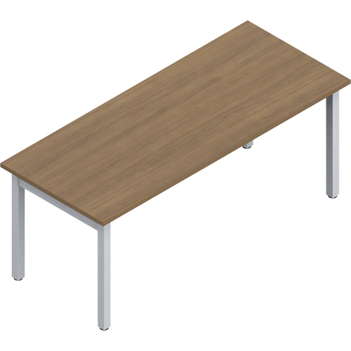Newland Table Desk, 29-7/10" L x 72" W x 29-3/5" H, Cherry Cintas