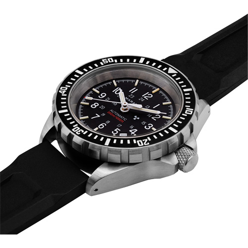 Grande montre automatique de plong&eacute;e, Num&eacute;rique, &agrave; piles, 41 mm, Noir Cintas