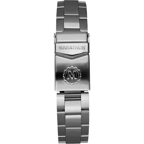 Grande montre automatique de plong&eacute;e &eacute;dition arctique GSAR avec bracelet en acier inoxydable, Num&eacute;rique, &agrave; piles, 41 mm, Argent Cintas