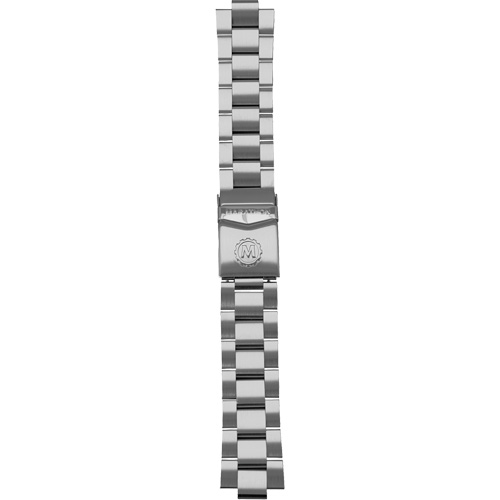 Grande montre automatique de plong&eacute;e &eacute;dition arctique GSAR avec bracelet en acier inoxydable, Num&eacute;rique, &agrave; piles, 41 mm, Argent Cintas