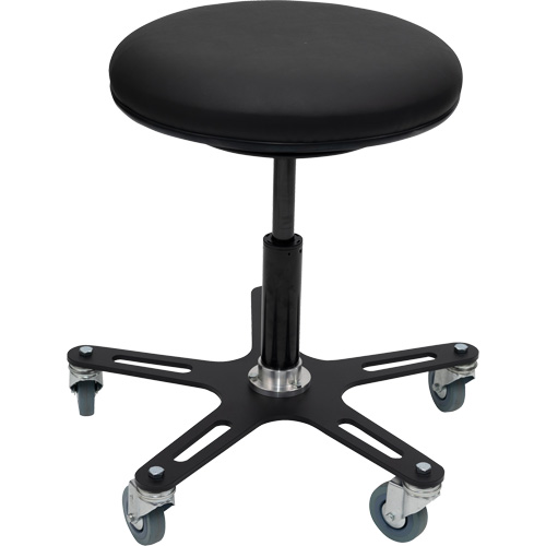 Tabouret Industriel OmniStool, Mobile, Ajustable Hauteur, Capacit&eacute; 280 lb Cintas
