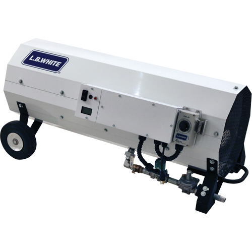 Boss 400DF Direct-Fired Portable Heater, Radiant Heat, Natural Gas, 400000 BTU/H Cintas