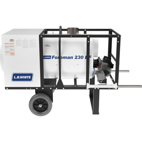 Foreman&reg; 230 Indirect-fired Portable Heater, Radiant Heat, Natural Gas, 230000 BTU/H Cintas