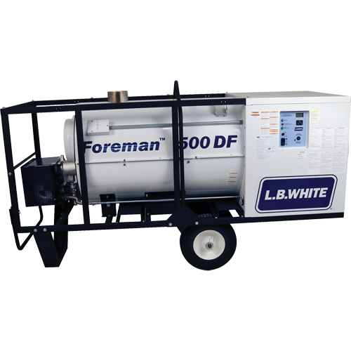Foreman&reg; 500 Indirect-fired Portable Heater, Radiant Heat, Natural Gas, 500000 BTU/H Cintas
