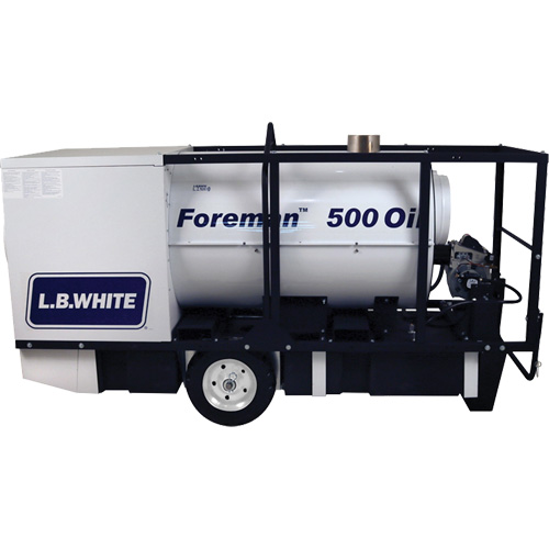 Foreman&reg; 500 Indirect-fired Portable Heater, Oil Filled, Kerosene, 500000 BTU/H Cintas