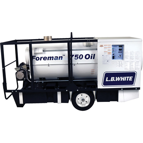 Foreman&reg; 750 Indirect-fired Portable Heater, Oil Filled, Kerosene, 750000 BTU/H Cintas