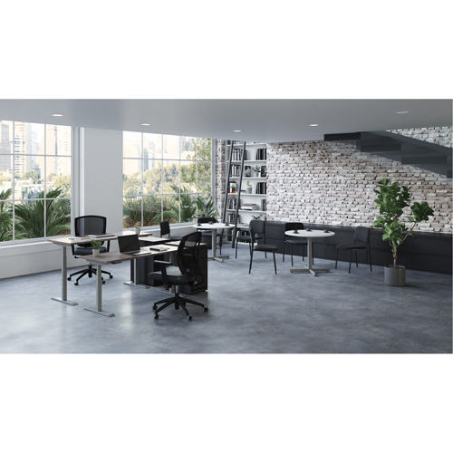 Table rectangulaire &agrave; hauteur r&eacute;glable Newland Cintas