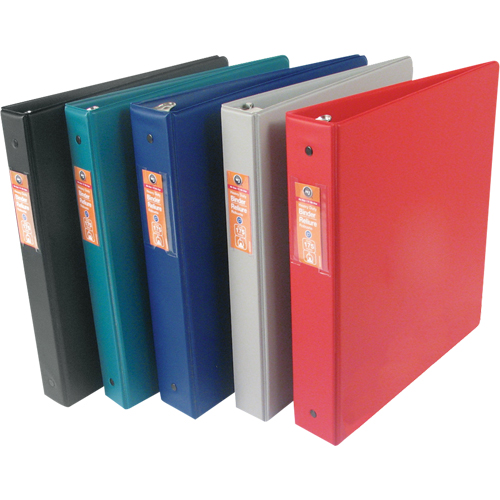 Vinyl Binders, 11" x 8-1/2" x 2", Green Cintas