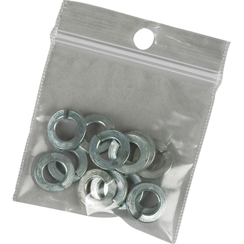 Poly Bags, Reclosable, 9" x 6", 4 mils Cintas