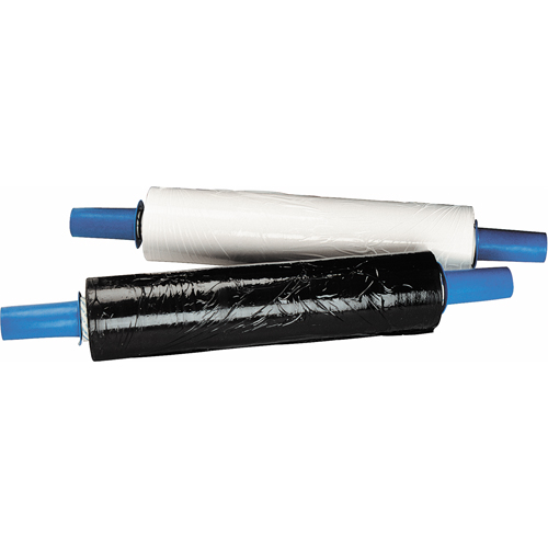 Stretch Wrap, 80 Gauge (20.3 micrometers), 18" x 1000', Opaque White Cintas