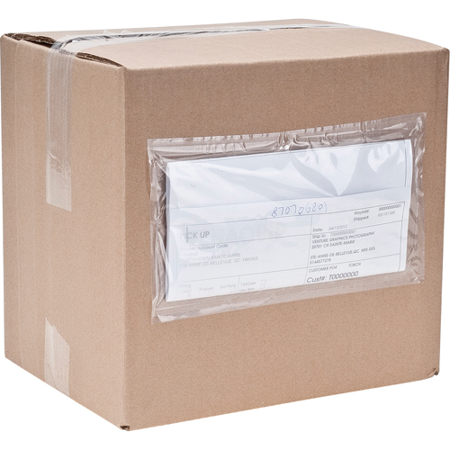 Packing List Envelopes, 4" L x 5" W, Endloading Style Cintas