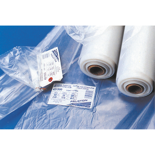 Poly Sheeting - Light Duty, 177' L, 8-1/2' W Cintas