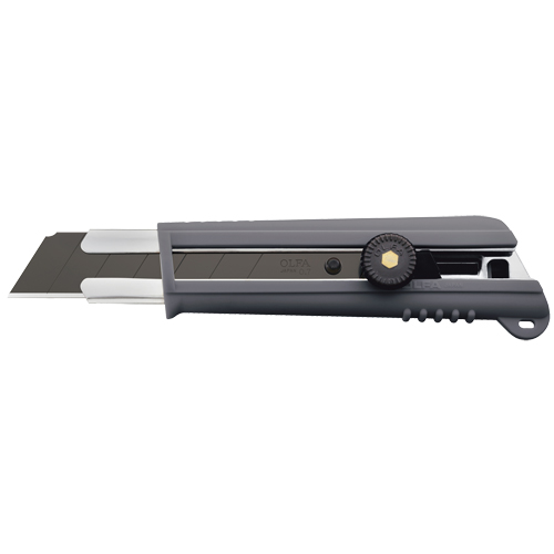 Comfort-Grip Knife, 25 mm, Carbon Steel, Heavy-Duty, Rubber Handle Cintas