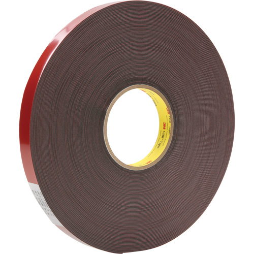 Ruban VHB, 33 m (108') lo x 24 mm (1") la, 1,1 mil, Acrylique Cintas