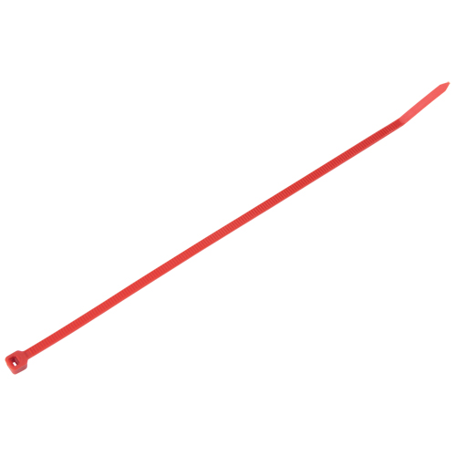 Intermediate Cable Ties, 8" Long, 40 lbs. Tensile Strength, Red Cintas