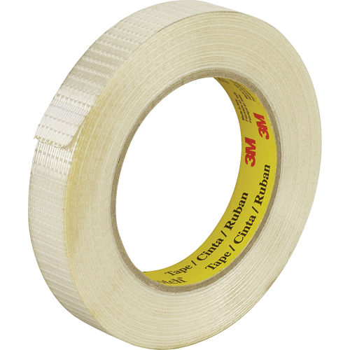Scotch&reg; Bi-Directional Filament Tape 8959, 5.7 mils Thick, 19 mm (3/4") x 50 m (164')  Cintas