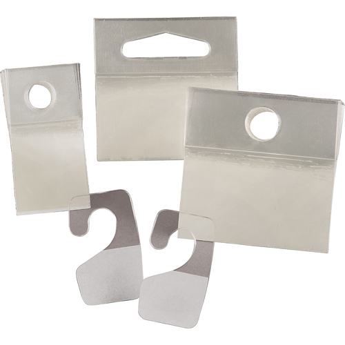 &eacute;tiquettes &agrave; oeillet pour pr&eacute;senter la marchandise Cintas