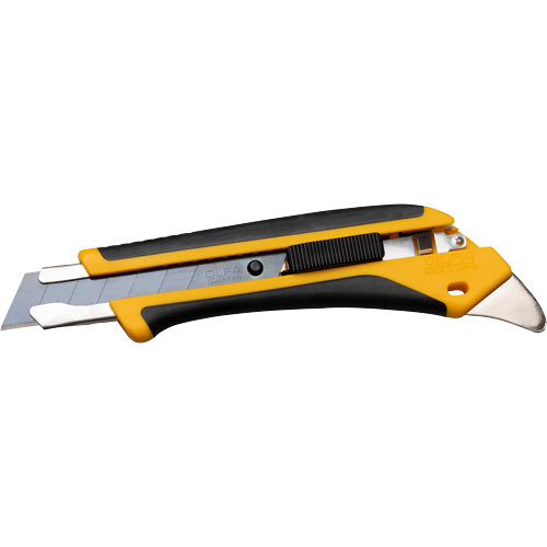 Knife with Pick, 18 mm, Carbon Steel, Heavy-Duty, Fibreglass Handle Cintas