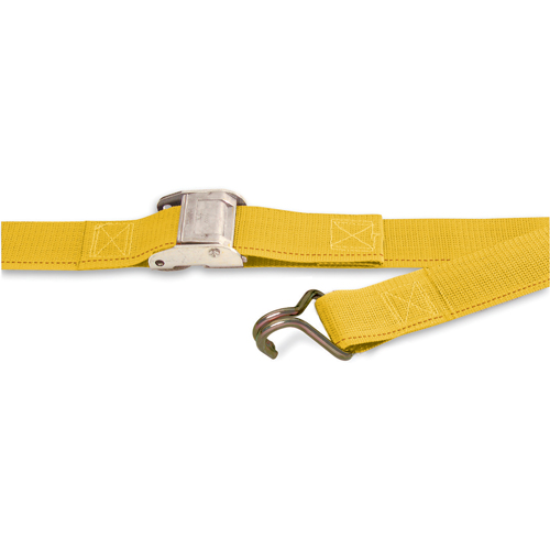 Logistic Straps, Cam Buckle, 2" W x 16' L, 500 lbs. (230 kg) WLL Cintas