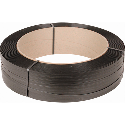 Strapping, Polypropylene, 1/2" W x 7200' L, Black, Machine Grade Cintas