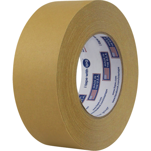 Utility Paper Flatback Tape, 36 mm (1/2") x 54.8 m (180'), Kraft Cintas