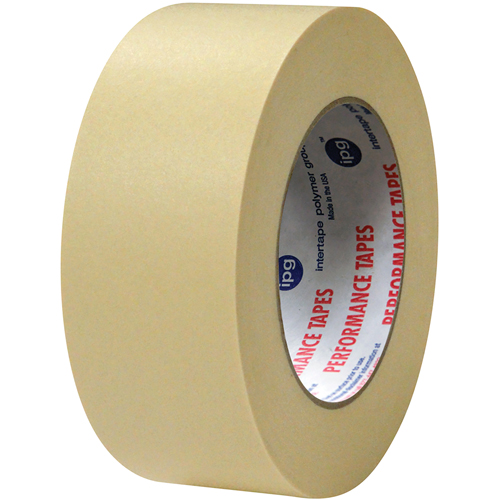 High Temp Premium Paper Masking Tapes, 48 mm (2") x 55 m (180'), Beige Cintas