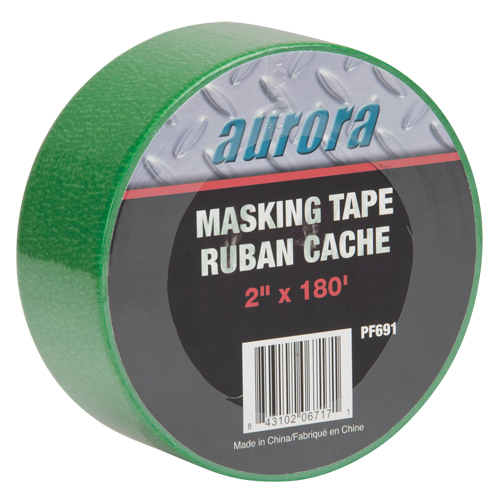 Painters Masking Tape, 50 mm (2") x 55 m (180'), Green Cintas