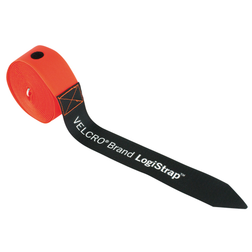 Tendeurs d'arrimage logistique LogiStrap, Boucles et crochets, 2" la x 16,4' lo, Charge d'utilisation 225 lb (102 kg) Cintas
