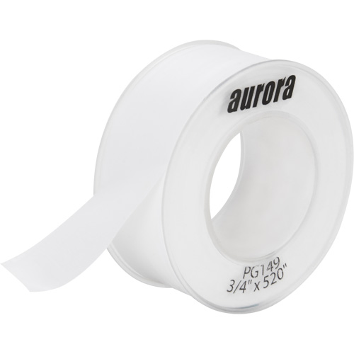 Teflon&reg; Sealing Tape, 520" L x 3/4" W, White Cintas