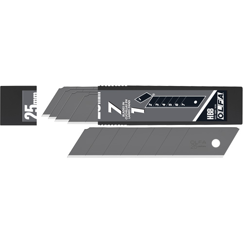 Ultra-Sharp Black Replacement Blades, Snap-Off Style Cintas