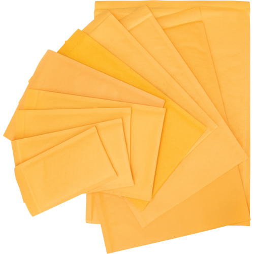 Enveloppes postales coussin&eacute;es, Kraft, 8-1/2" la x 14-1/4" lo Cintas