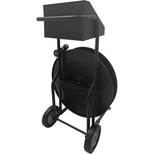 Distributeur de feuillards, Feuillard Polyester/Acier/Polypropyl&egrave;ne, Dia de noyau 16"/8", largeur de rouleau 3"/8"/6" Cintas