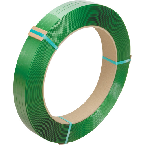Strapping, Polyester, 1/2" W x 3380' L, Green, Manual Grade Cintas