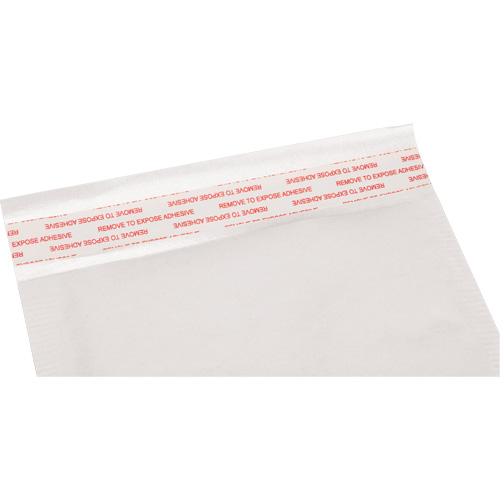 Bubble Shipping Mailer, White Paper, 6" W x 10" L Cintas